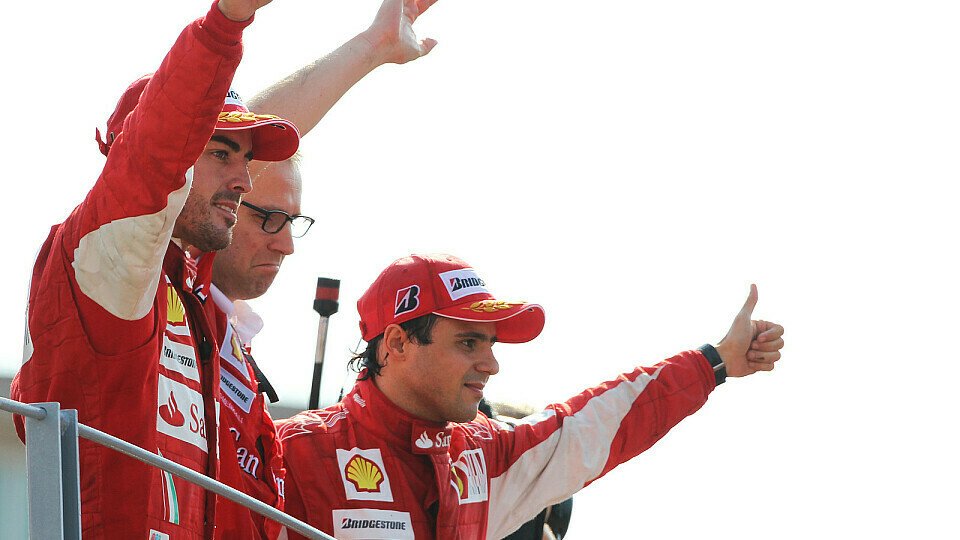 Bei Ferrari hatte 2010 Alonso das Sagen, Foto: Sutton