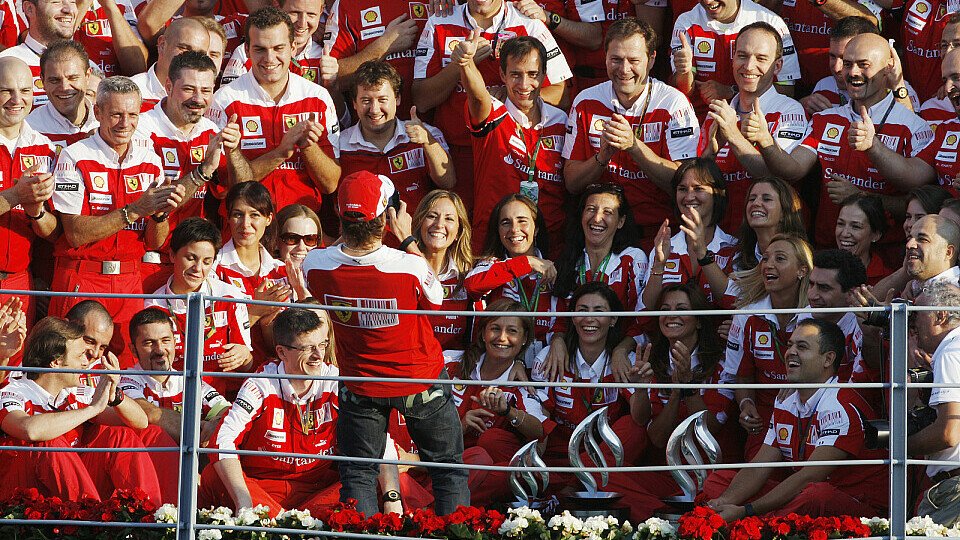 Ferrari gewann 2010 das letzte Mal in Monza, Foto: Sutton