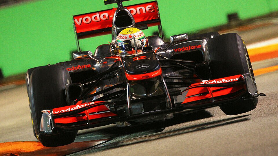 Lewis Hamilton ist kein Freund der Schikane, Foto: Sutton