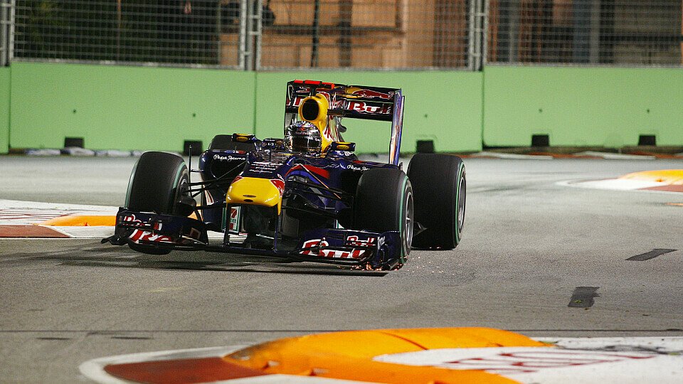 Sebastian Vettel war wieder der Schnellste, Foto: Sutton