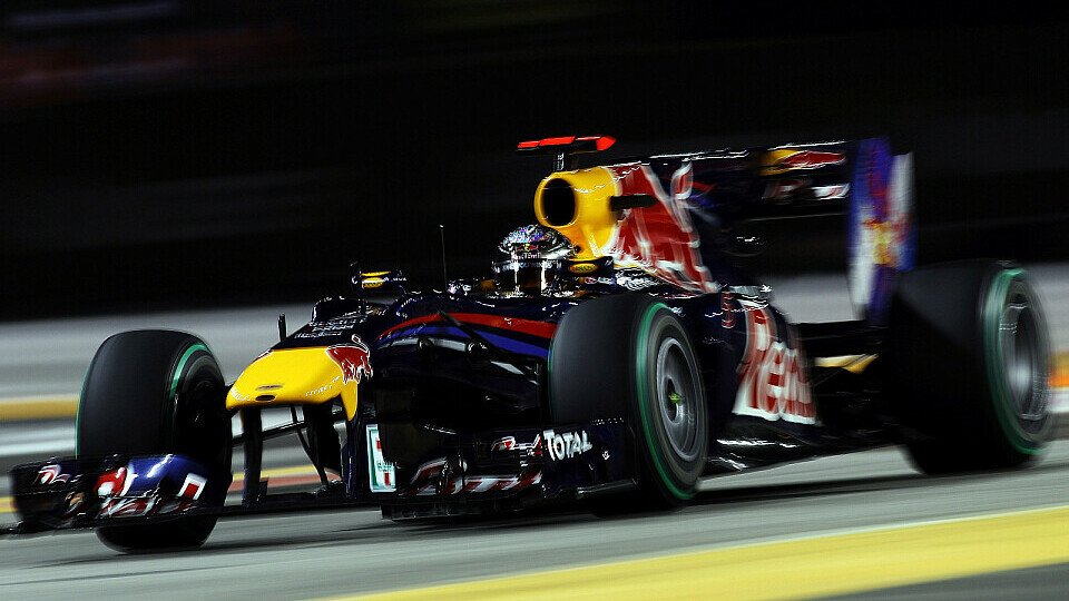 Sebastian Vettel hat alle Chancen, das Rennen zu gewinnen, Foto: Red Bull/GEPA