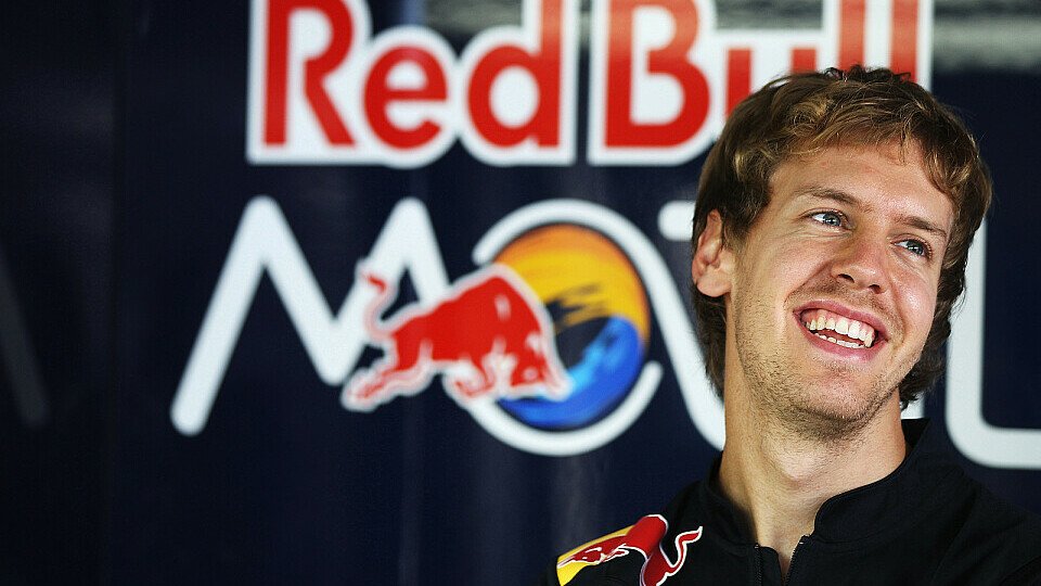 Sebastian Vettel ist optimistisch für das Wochenende, Foto: Red Bull/GEPA