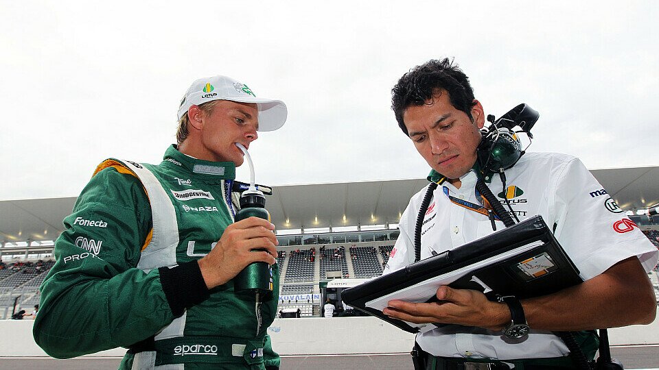 Heikki Kovalainen bei Lotus wieder Mr Nice Guy., Foto: Sutton