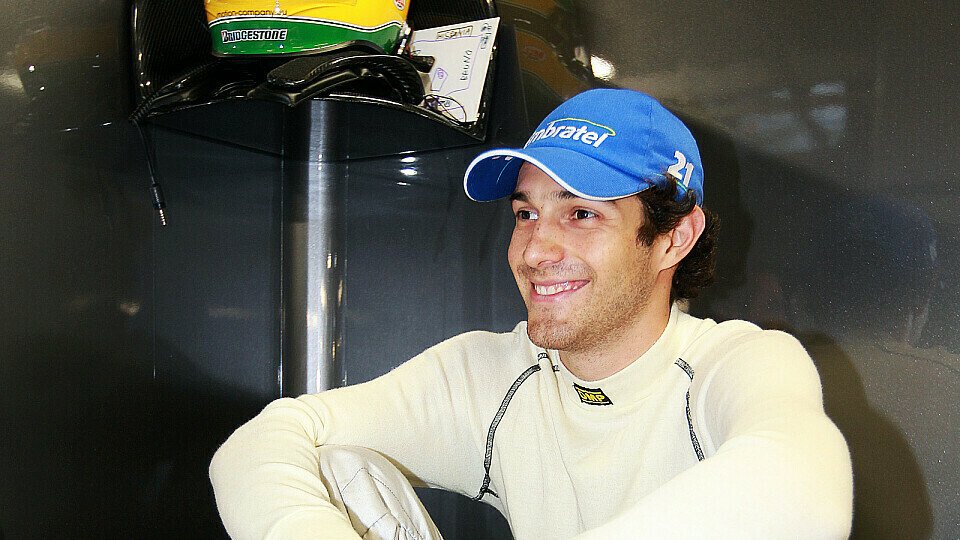 Bruno Senna blieb nur Selbstironie, Foto: Sutton