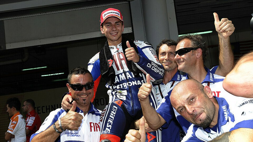 Jorge Lorenzo ist der neue MotoGP-Weltmeister 2010., Foto: Yamaha