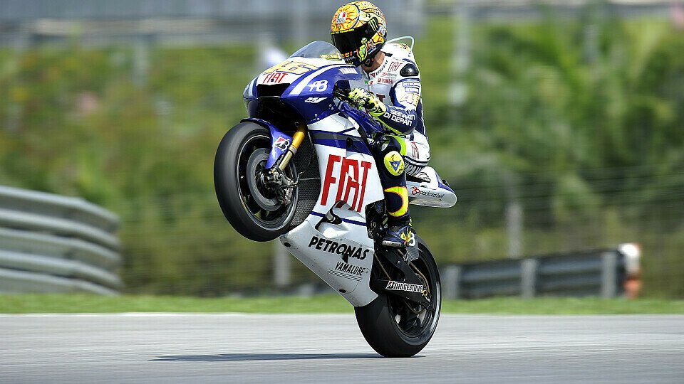 Valentino Rossi feierte in Sepang seinen 46. Yamaha.-Sieg., Foto: Yamaha