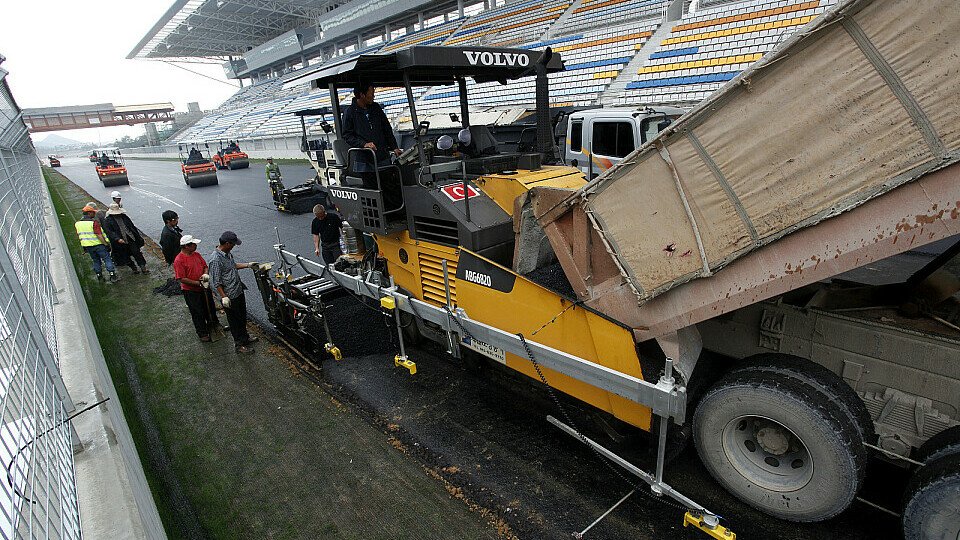 Es ist noch viel zu tun in Korea, Foto: Korean GP