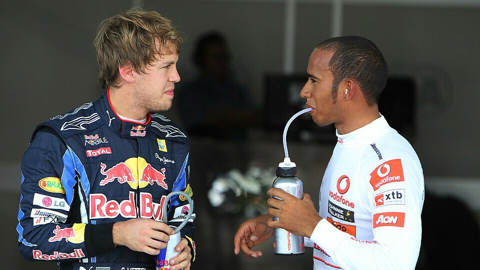 Lewis Hamilton und Sebastian Vettel für Red Bull - passt das?, Foto: Sutton
