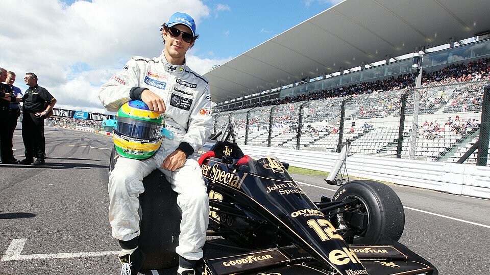 Bruno Senna musste auf etwas konventionellere Methoden zurückgreifen, Foto: Sutton