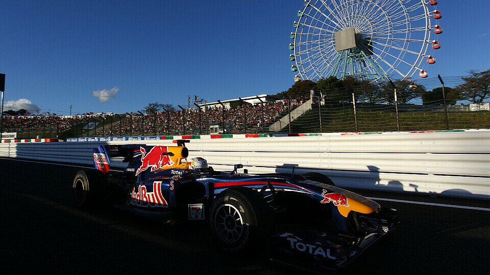 Gelingt Sebastian Vettel in Japan der Sieg-Hattrick?, Foto: Sutton