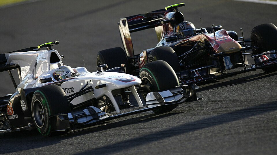 Kamui Kobayashi sorgte in Suzuka für die meiste Action, Foto: Bridgestone Kamui Kobayashi sorgte in Suzuka für die meiste Action, Foto: Bridgestone