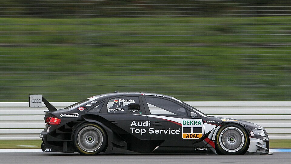 Timo Scheider macht sich keine Sorgen, Foto: Audi