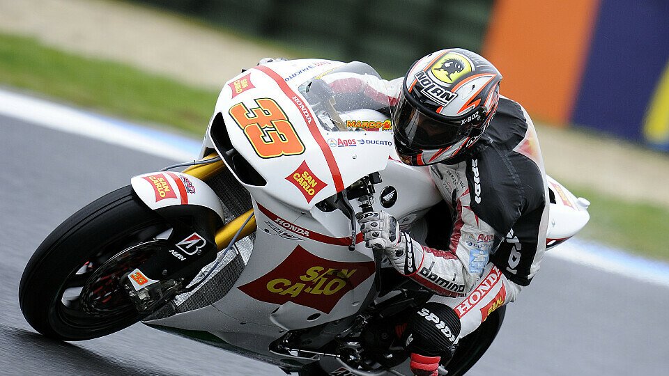 Marco Melandri schien sich nicht zu sehr über Trainingsrang sechs zu freuen, Foto: Milagro