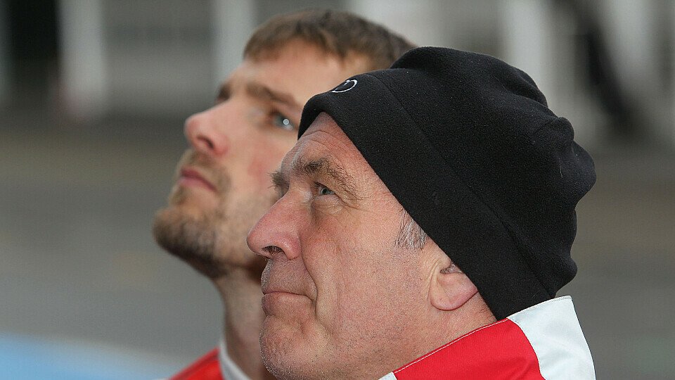 Dr. Wolfgang Ullrich war trotz Scheiders Pole nicht enttäuscht von Rang zwei, Foto: Audi