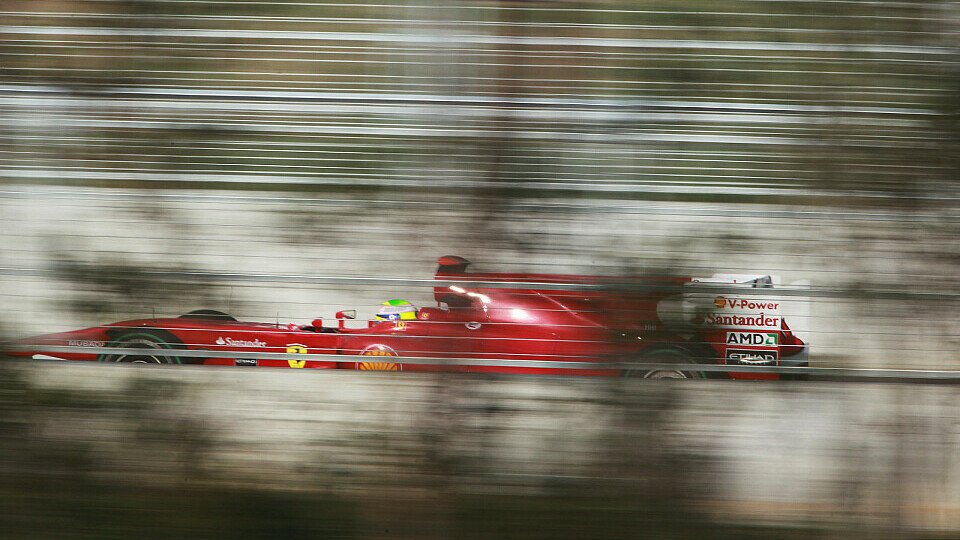 Felipe Massa mag die Strecke, kam aber noch nicht gut zurecht, Foto: Sutton