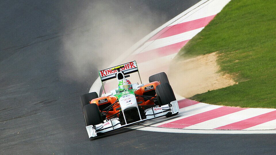 Sutil kämpfte mit Verkehr, Liuzzi mit Reifen, Foto: Sutton Sutil kämpfte mit Verkehr, Liuzzi mit Reifen, Foto: Sutton