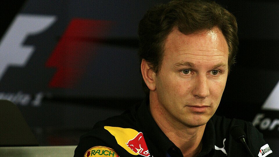 Christian Horner ist sicher, dass Mark Webber bei Red Bull bleiben wird, Foto: Sutton