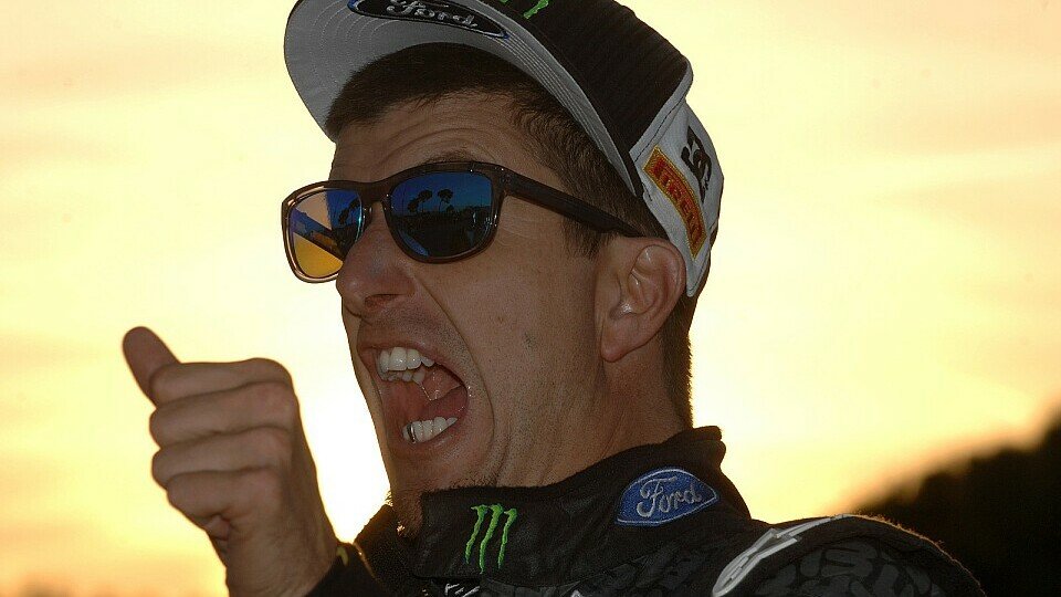 Ken Block, positiv verrückt und in freudiger Erwartung auf den WRC-Start, Foto: Sutton