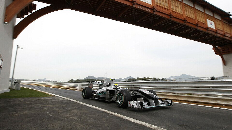 Der Kurs in Korea gilt als anspruchsvoll, Foto: Mercedes GP
