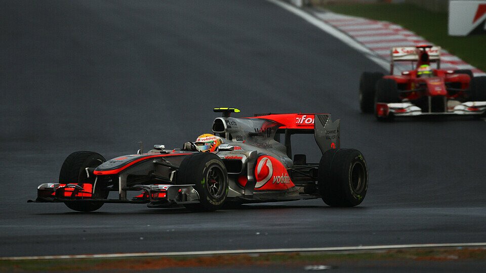 Lewis Hamilton hat sich wieder ins Bild gerückt, Foto: Sutton