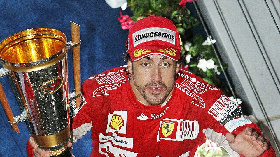 Fernando Alonso kann den Titel schon in Brasilien gewinnen, Foto: Sutton