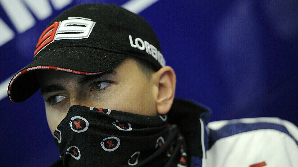 Jorge Lorenzo fuhr lange vorsichtig, Foto: Milagro