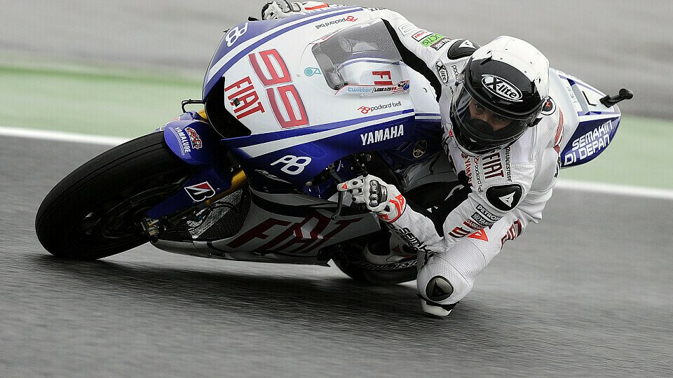 Jorge Lorenzo dominierte, nachdem er Valentino Rossi überholt hatte, Foto: Yamaha