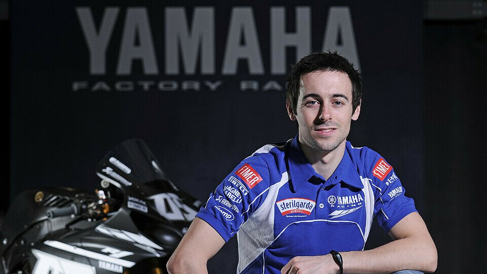 Eugene Laverty testete die Yamaha R1 mit seinem neuen Teamkollegen Marco Melandri, Foto: Yamaha