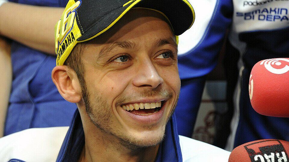 Rossi fehlte bei der Verleihung des Caschi d'Oro-Awards., Foto: Milagro
