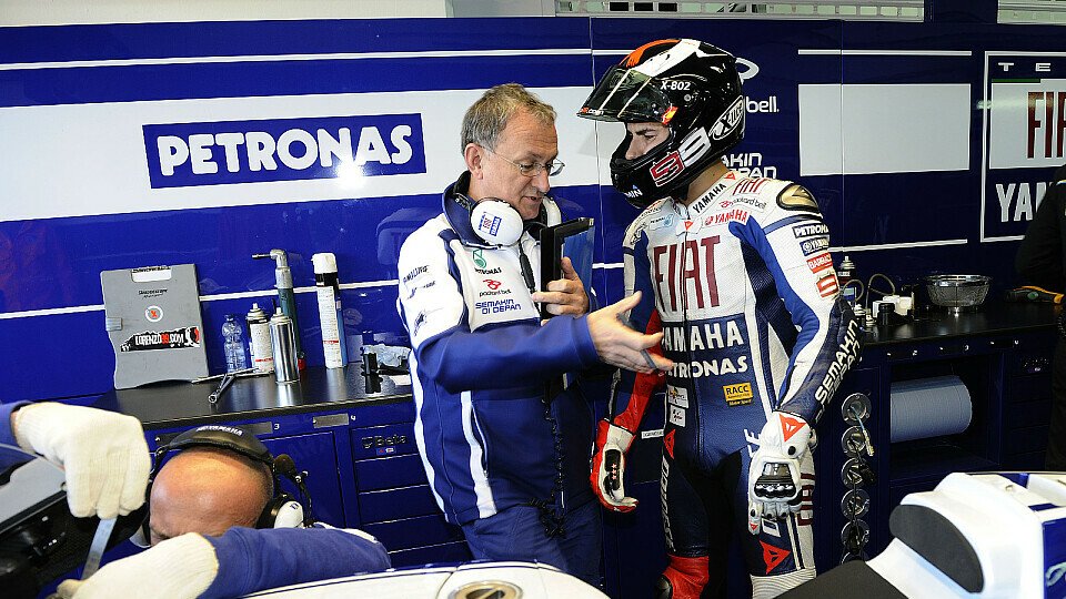 In Jorge Lorenzos Garage ändert sich nichts, doch Ben Spies bringt logischerweise einiges an Personal mit ins Yamaha-Werksteam., Foto: Yamaha