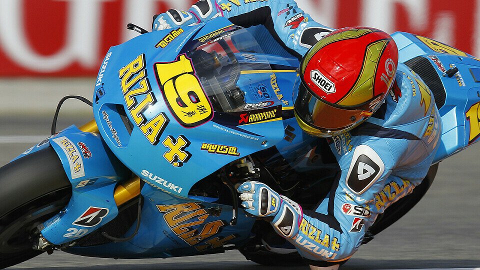 Offiziell: Suzuki bestätigte, dass man 2011 nur noch mit einem Bike dabei sein wird., Foto: Milagro