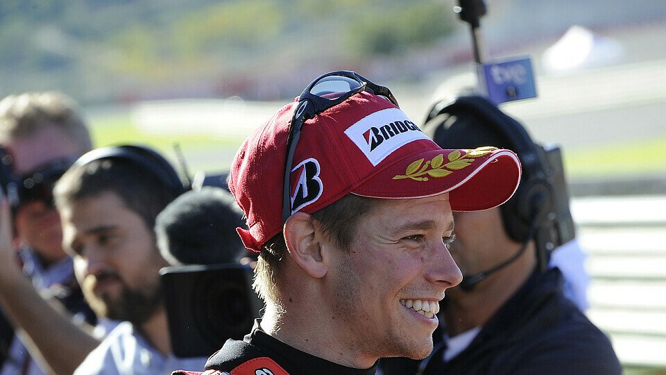 Casey Stoner verabschiedete sich mit einem zweiten Platz von Ducati., Foto: Milagro