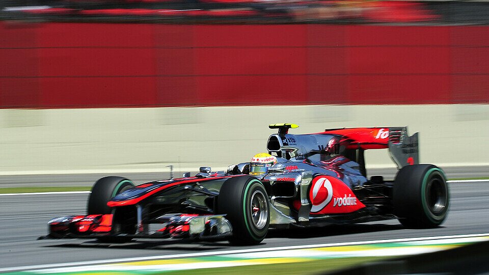 Lewis Hamilton haderte mit seinem Auto, Foto: Sutton