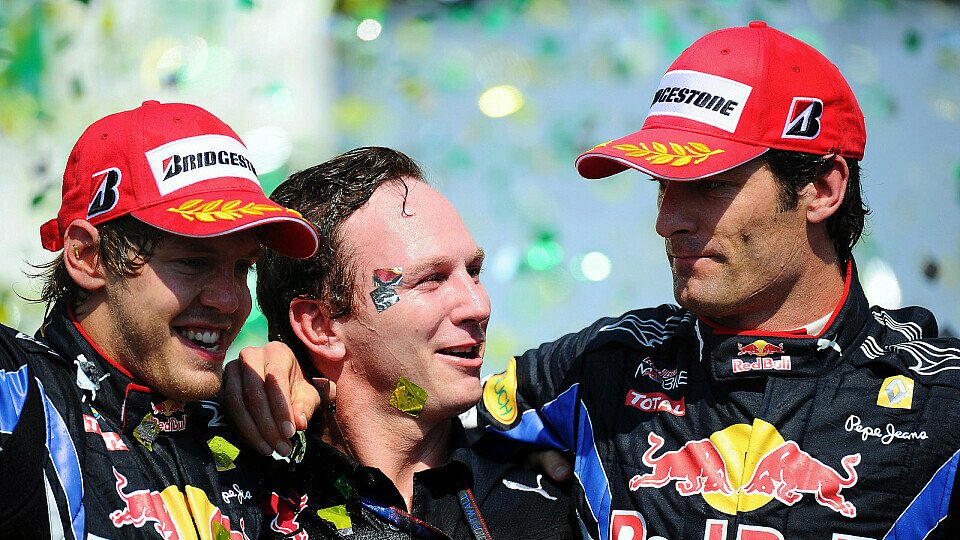 Christian Horner baut auf seine Fahrer, Foto: Red Bull/GEPA