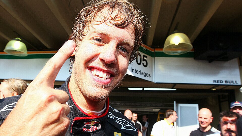 Sebastian Vettel lässt alles auf sich zukommen, Foto: Sutton