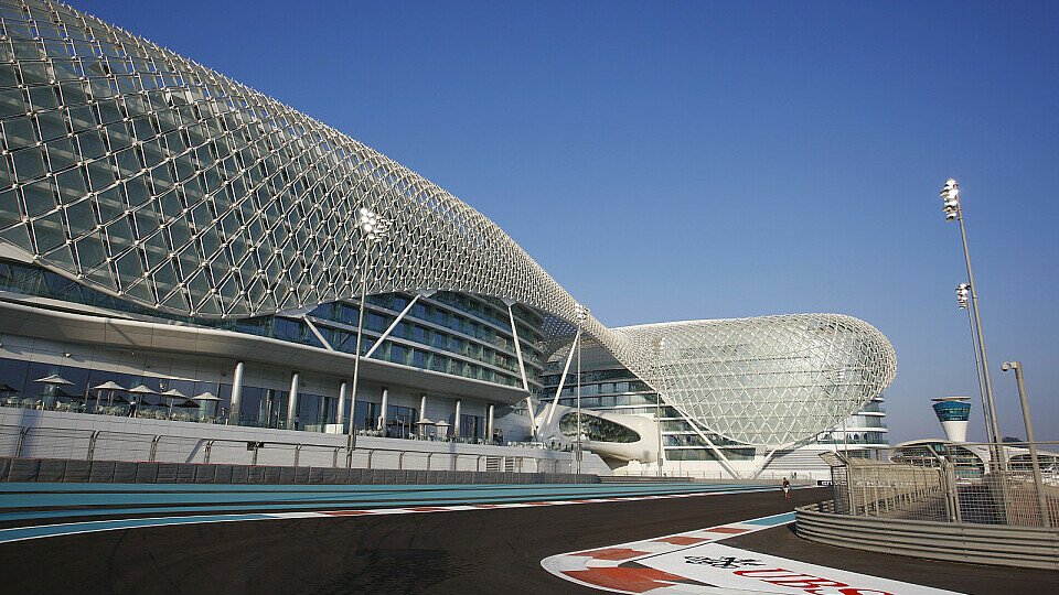 Zumindest die Kulisse in Abu Dhabi ist spektakulär, Foto: Sutton