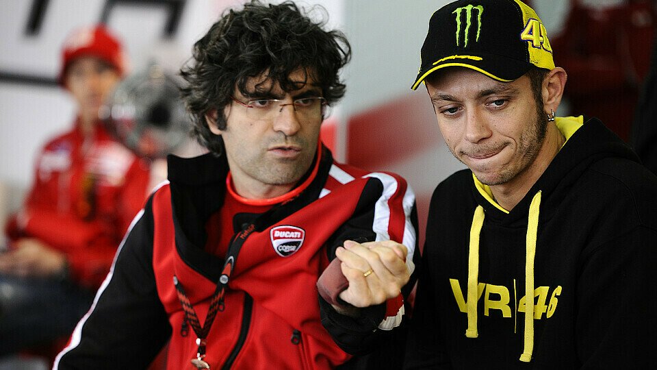 Valentino Rossi darf nun auch Rot tragen, Foto: Milagro