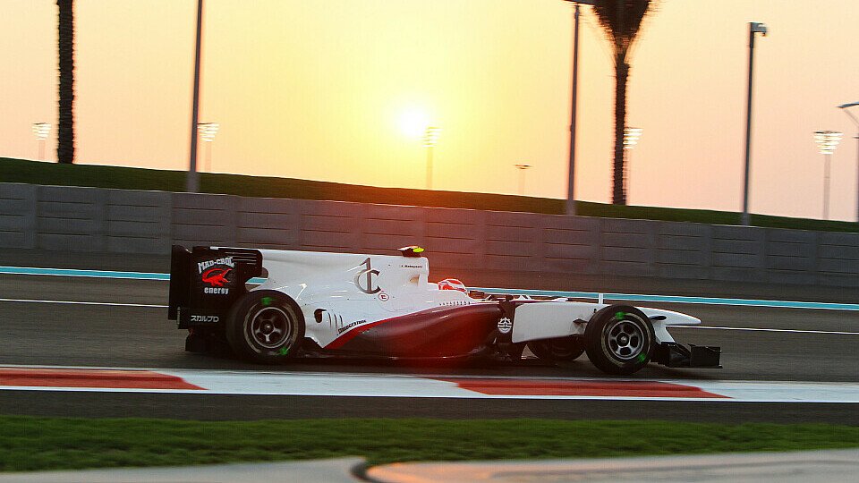 Sauber blieb in Abu Dhabi ohne Punkte, Foto: Sutton