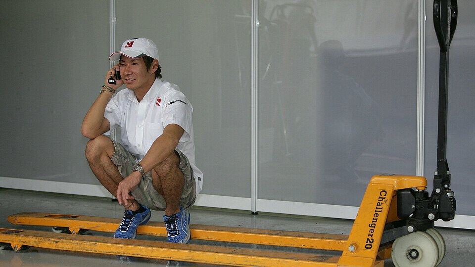 Kamui Kobayashi hat sich in allen Bereichen verbessert, Foto: Sauber