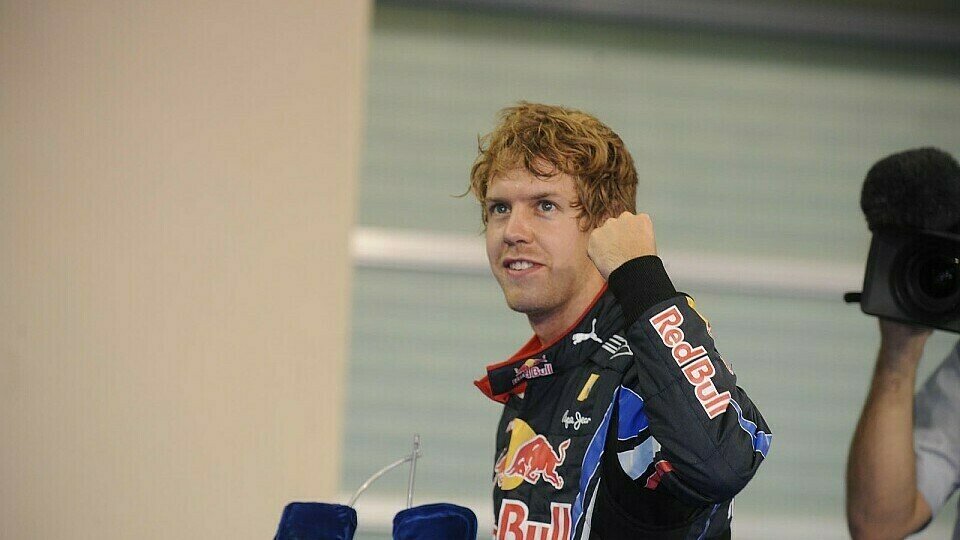 Sebastian Vettel hat Christian Horner beeindruckt, Foto: Bridgestone