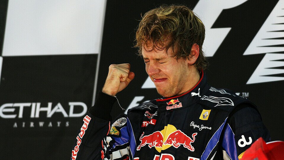Sebastian Vettel kührt sich in Abu Dhabi zum Weltmeister, Foto: Sutton