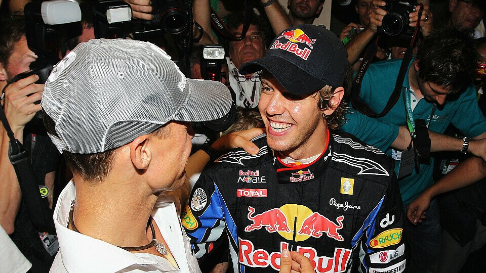 Kann Sebastian Vettel Michael Schumachers Mythos brechen?, Foto: Red Bull/GEPA