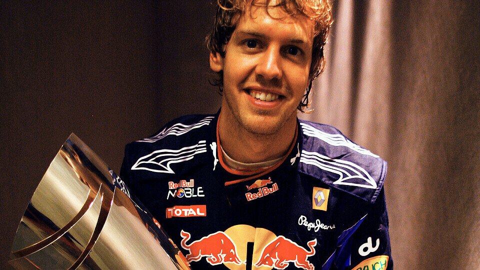 Mit 23 am Ziel - Sebastian Vettel hat seine Träume 2010 wahr gemacht, Foto: Red Bull/GEPA