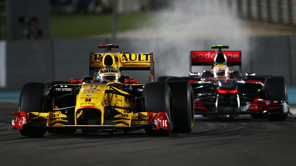 Renault wurde den Topteams immer wieder gefährlich, Foto: Sutton