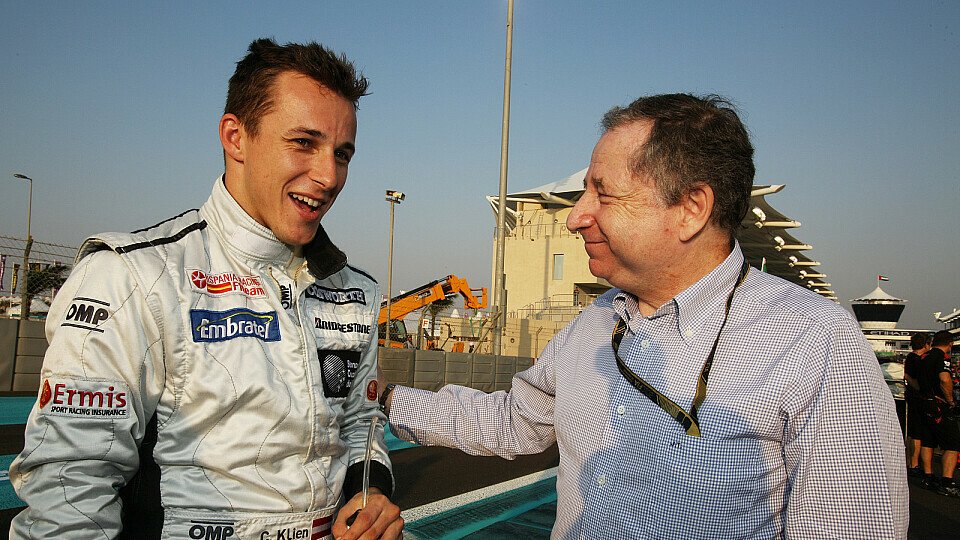 Christian Klien, hier mit Jean Todt, hält die F1-Regeln für unverständlich., Foto: Sutton