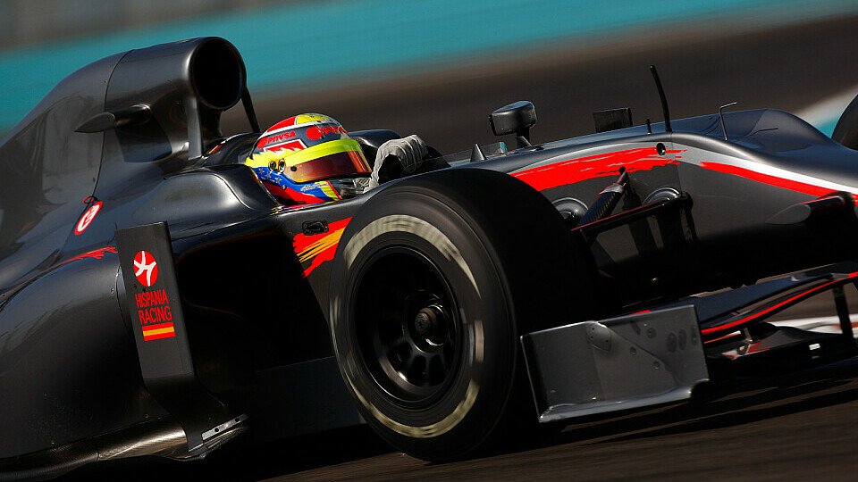 Pastor Maldonado war im HRT deutlich schneller als im GP2-Auto, Foto: Sutton