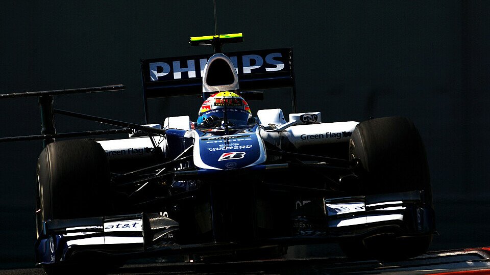 Maldonado testete HRT & Williams, Foto: Sutton