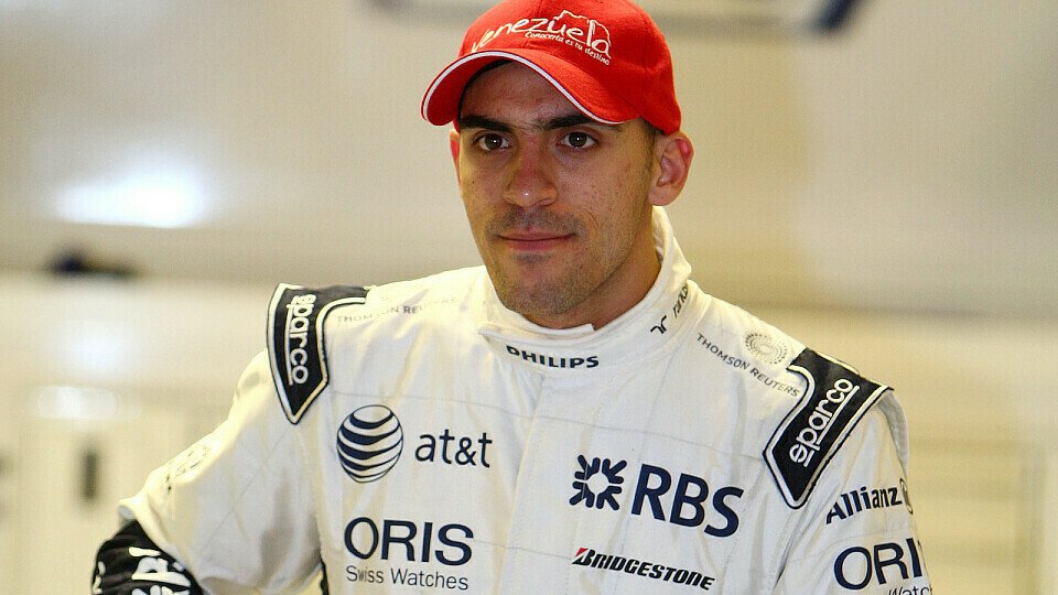 Pastor Maldonado gewöhnt sich immer mehr an den F1-Wagen, Foto: Sutton