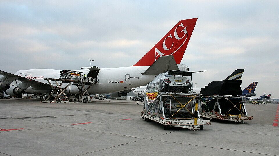 Die DTM-Autos sind in Shanghai eingetroffen, Foto: DTM