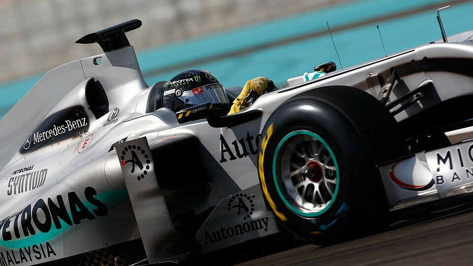 Nico Rosberg hatte keine besonders große Freude mit den neuen Reifen, Foto: Sutton